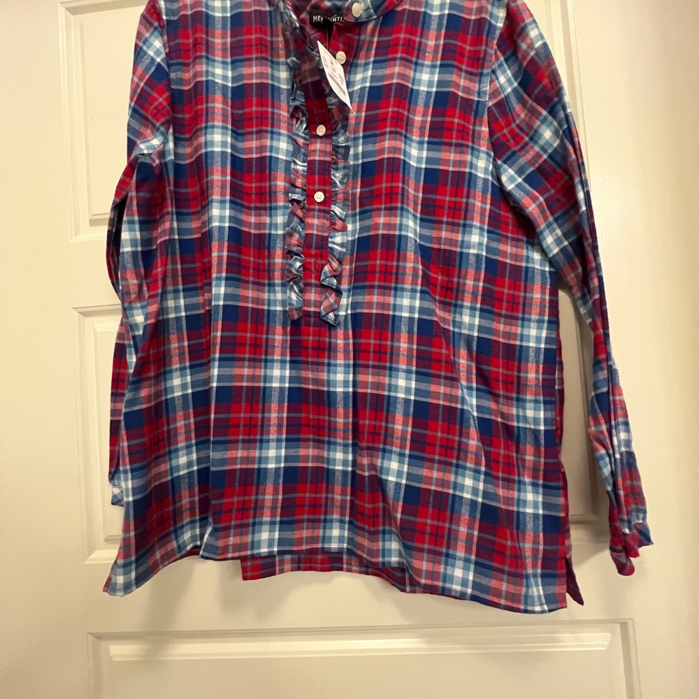 J Crew Mercantile Flannel - Size S - NWT